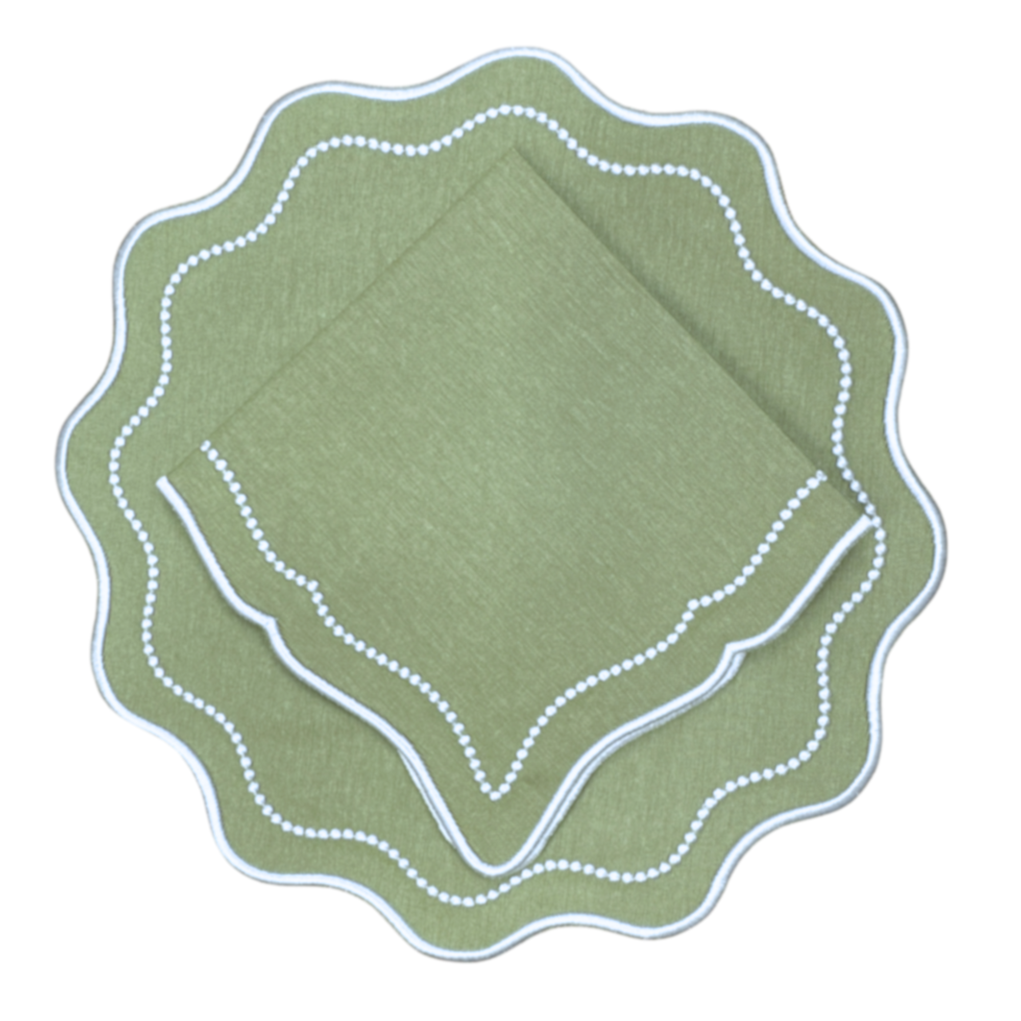 Waverly Placemat in Sage, Set of 4