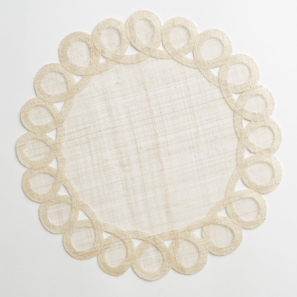 Bone Woven Doodles Placemat