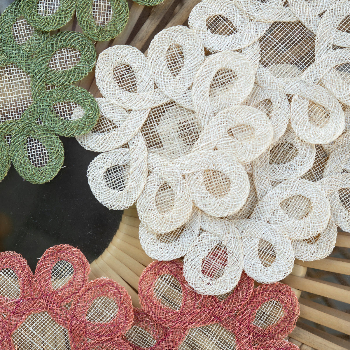 Bone Woven Doodles Coaster