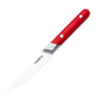 Paring Knife in Red Rim 9x13"