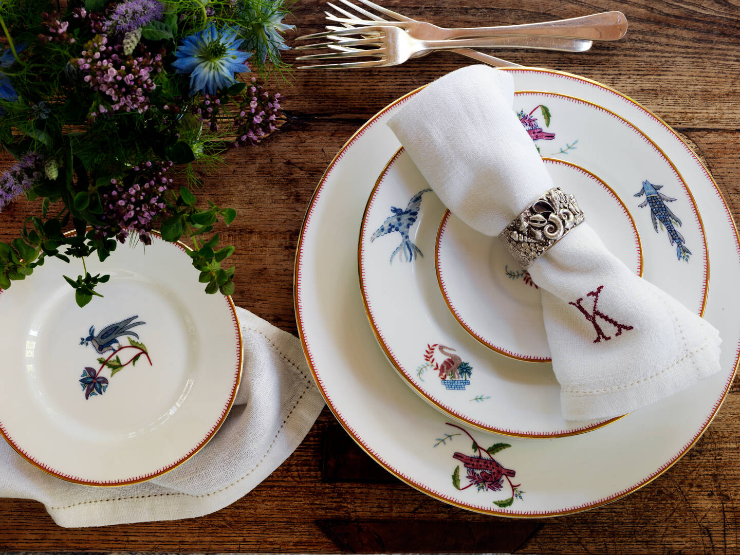 Kit Kemp Mythical Creatures Plate, 6"