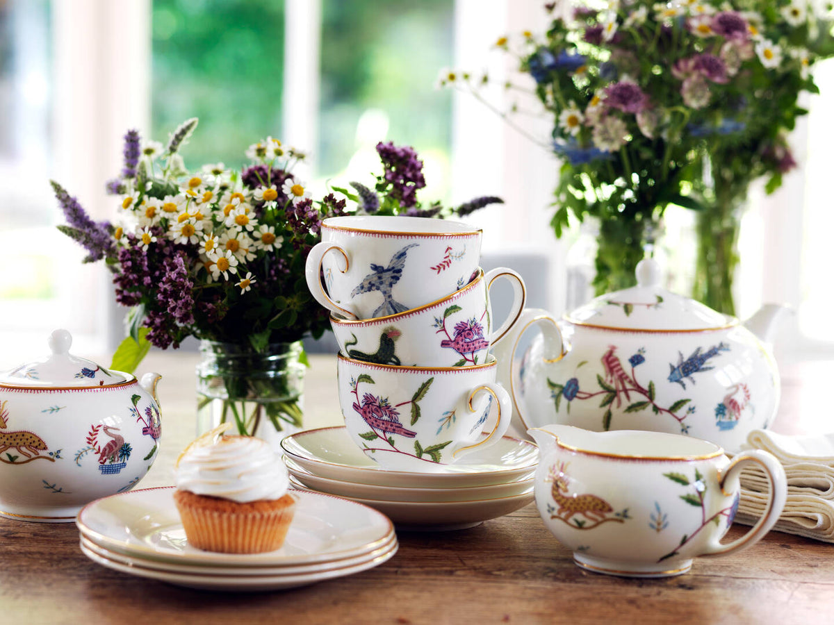 Kit Kemp Mythical Creatures Dinnerware, Set of 5