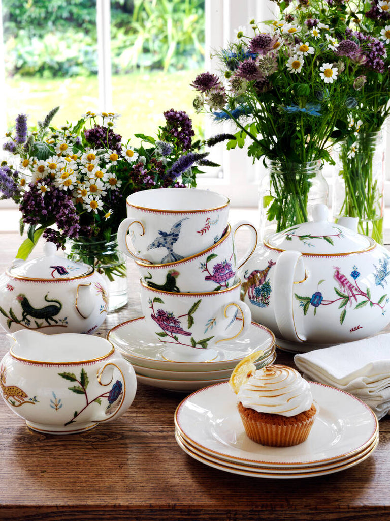 Kit Kemp Mythical Creatures Covered Sugar Pot, 6.8 oz