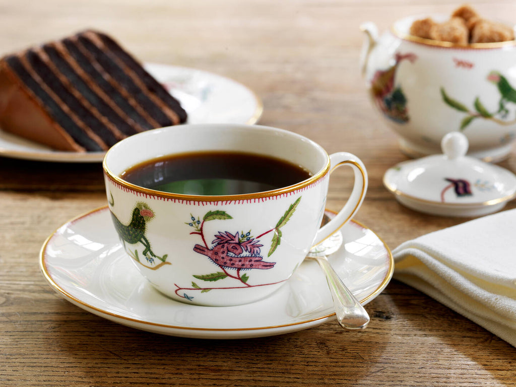 Kit Kemp Mythical Creatures Teacup & Saucer, 6 oz