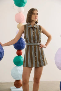 The Wesley Tunic in Hillcrest Stripe.