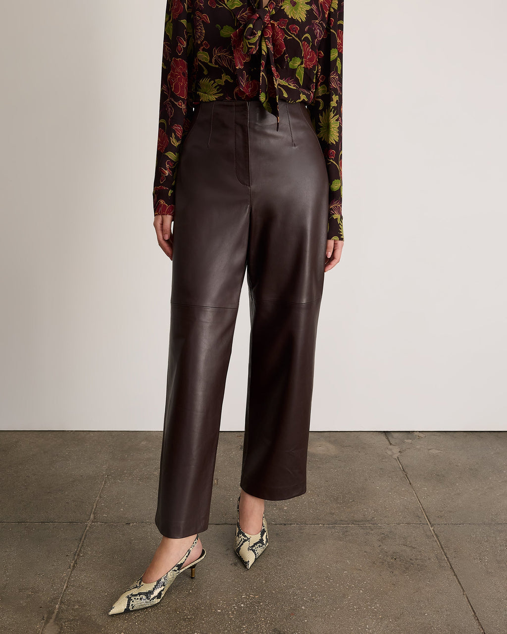 Weston Pant in Dark Fig