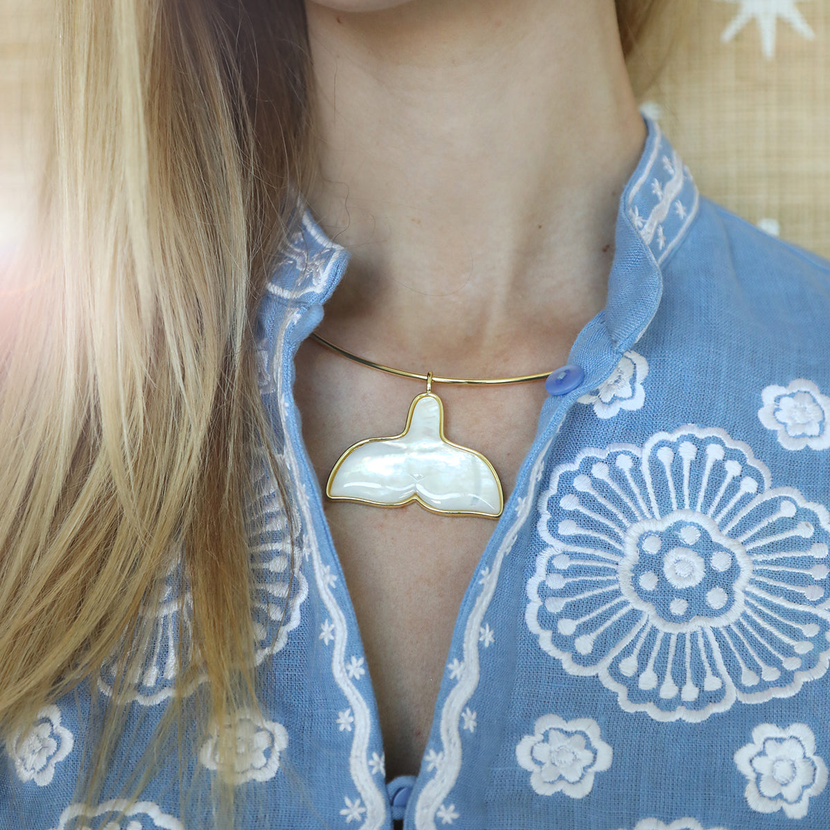 Whale Tail Pendant