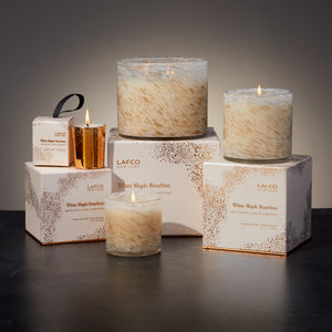 White Maple Bourbon Votive Candle