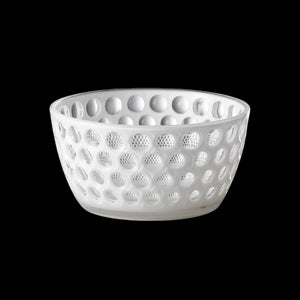 Lente Acrylic Snack & Cereal Bowl