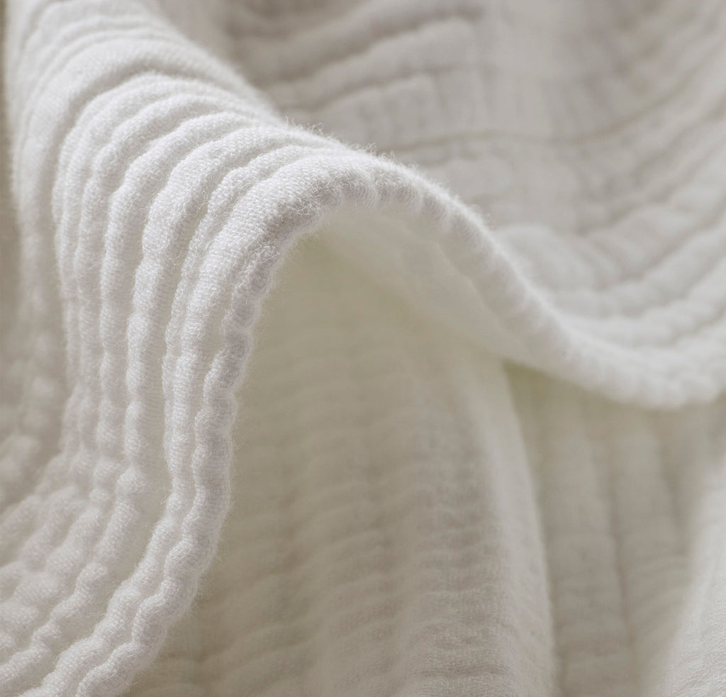 Dream Throw Blanket in White