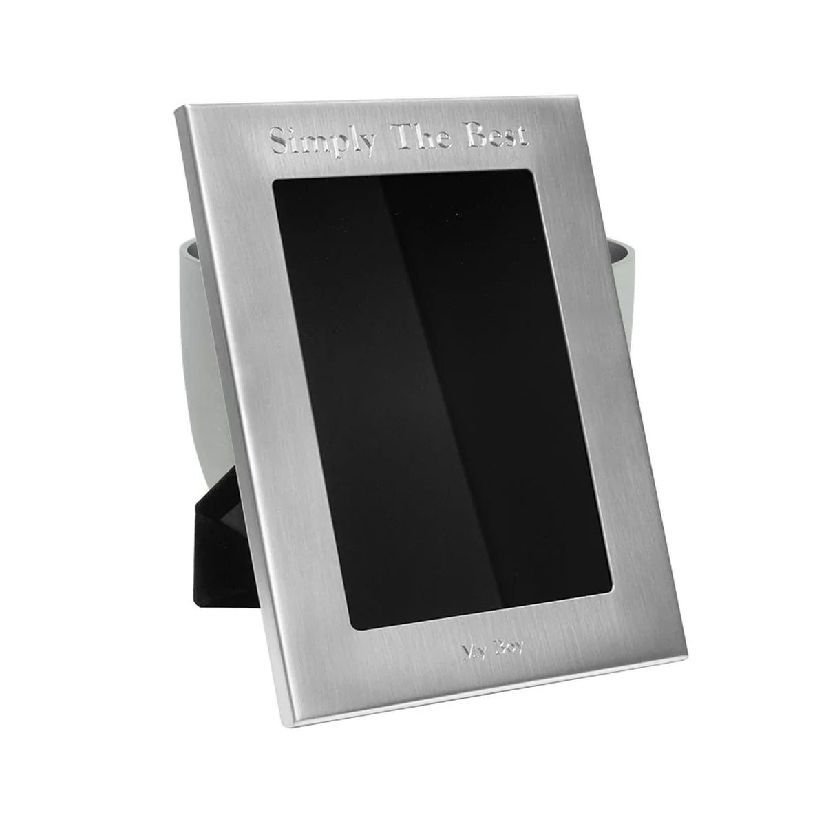 Wide Border Frame in Satin Finish