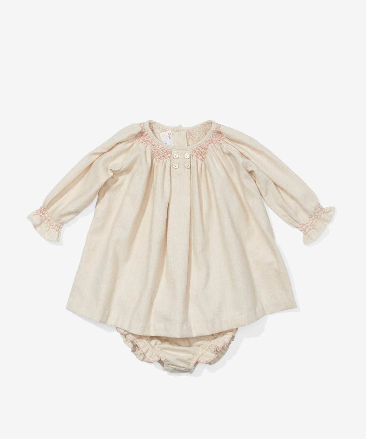Willa Baby Dress in Rose