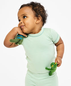 Willie One-Piece in Dusty Seafoam