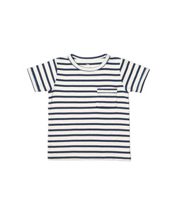 Willie T-Shirt in Navy Stripe