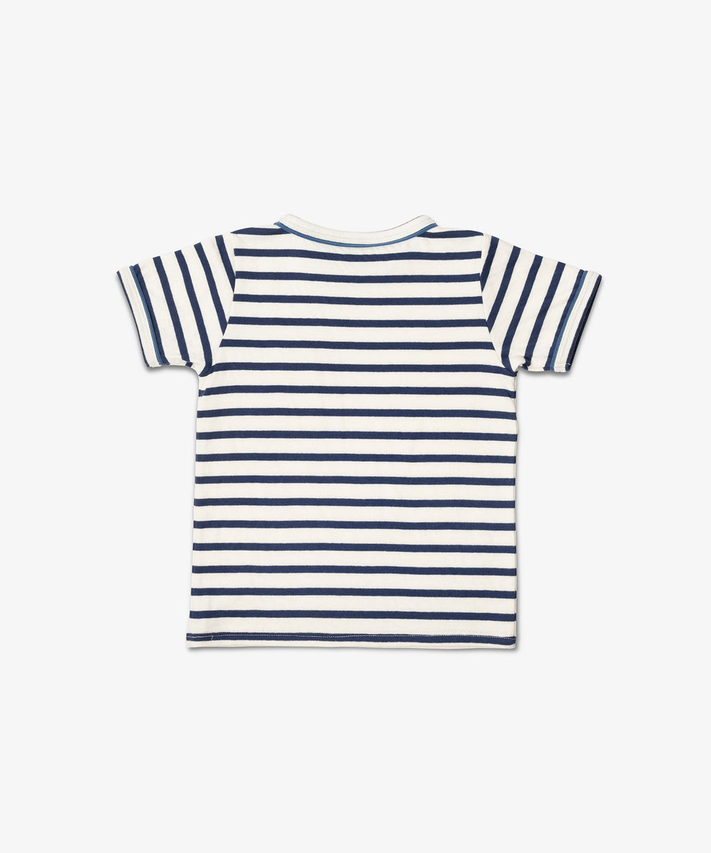 Willie T-Shirt in Navy Stripe