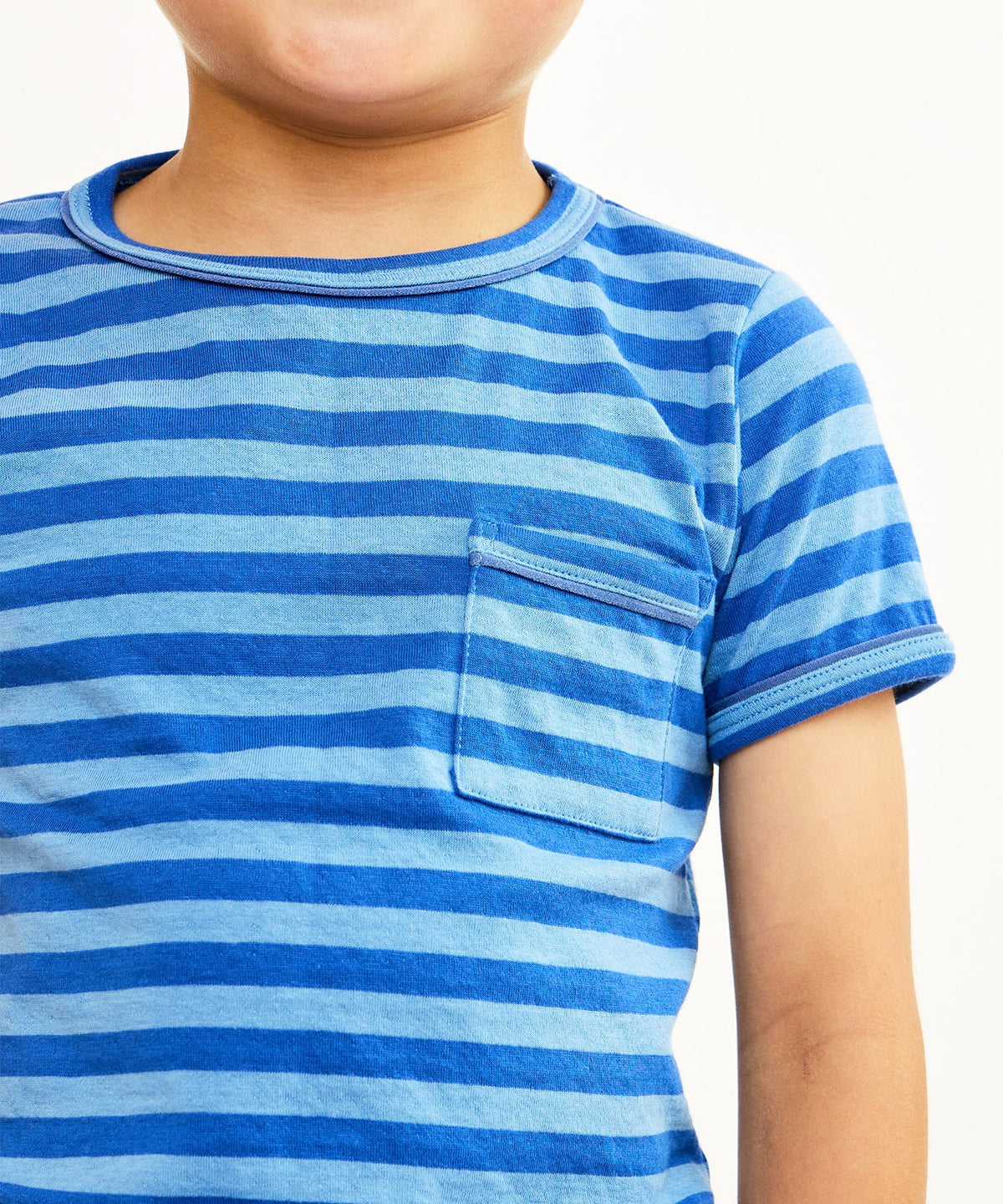Willie T-Shirt in Indigo Stripe