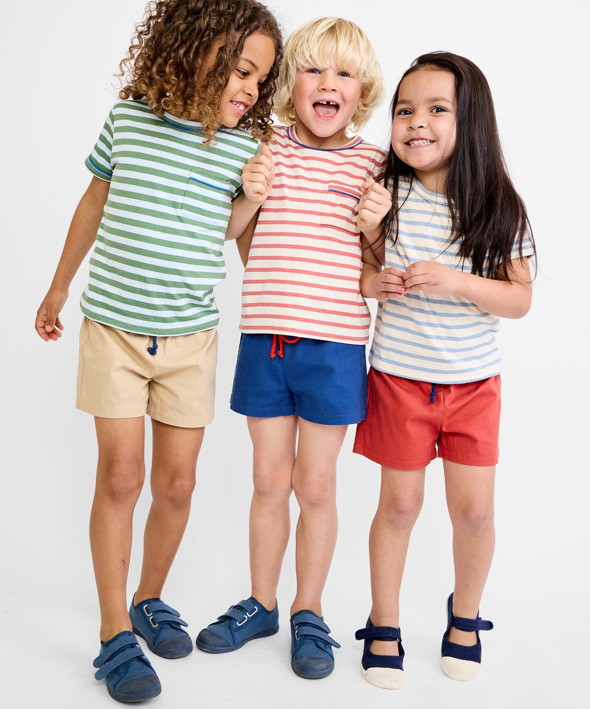 Willie T-Shirt in Nautical Red Stripe