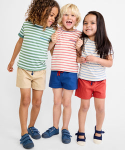 Willie T-Shirt in Nautical Red Stripe