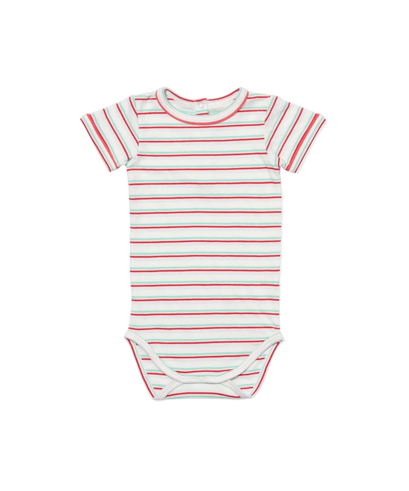 Willie One-piece in Turquoise Triple Stripe