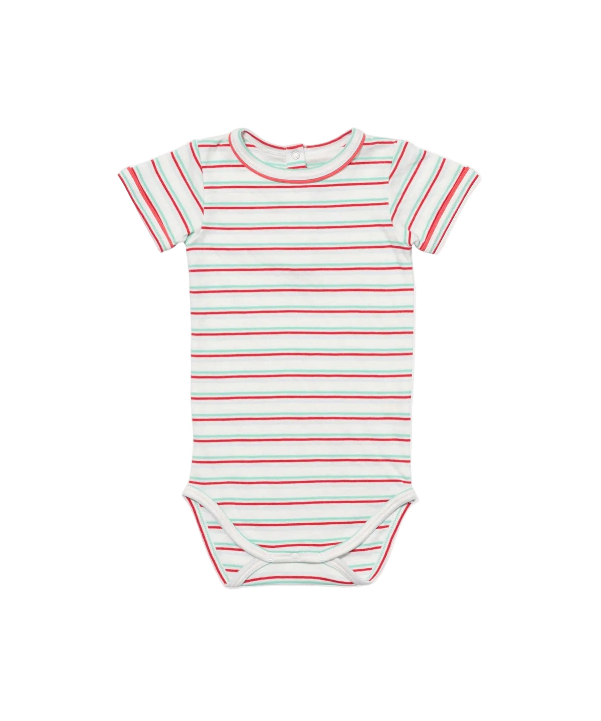 Willie One-piece in Turquoise Triple Stripe