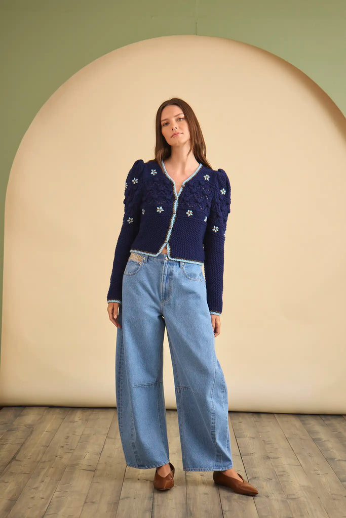 Willow Cardigan in Navy