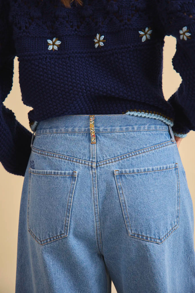 Mabel Pant in Vintage Denim