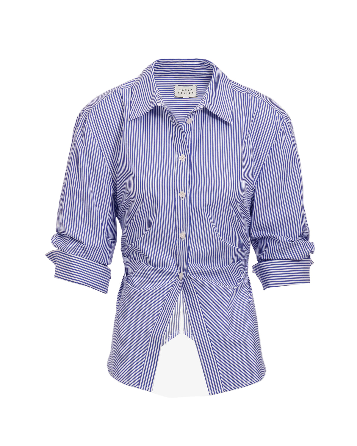 Winslet Top in Blue & Optice White