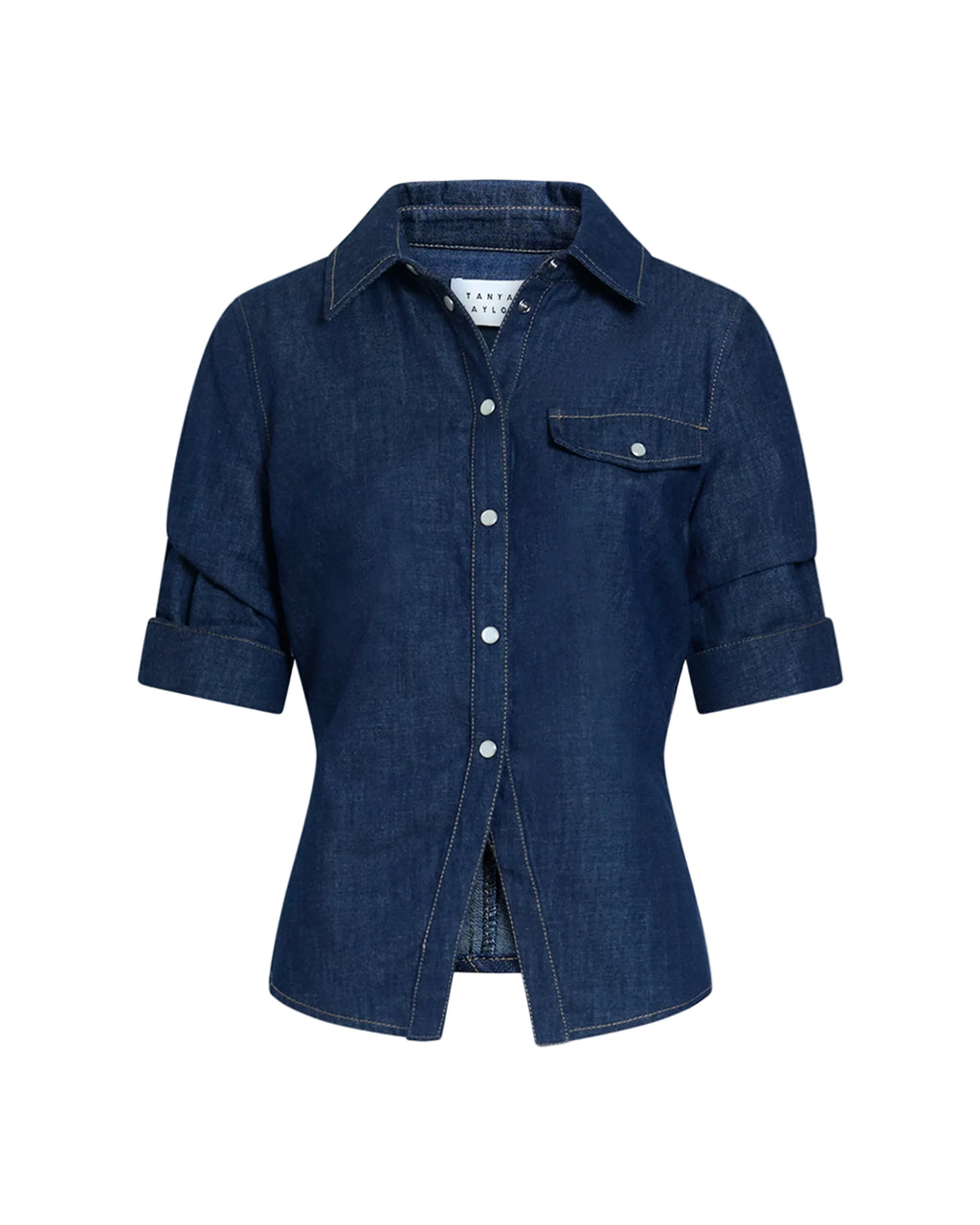 Winston Denim Top in Midnight Rinse