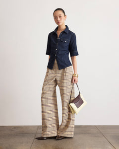 Winston Denim Top in Midnight Rinse