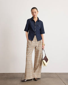 Winston Denim Top in Midnight Rinse