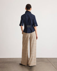 Winston Denim Top in Midnight Rinse
