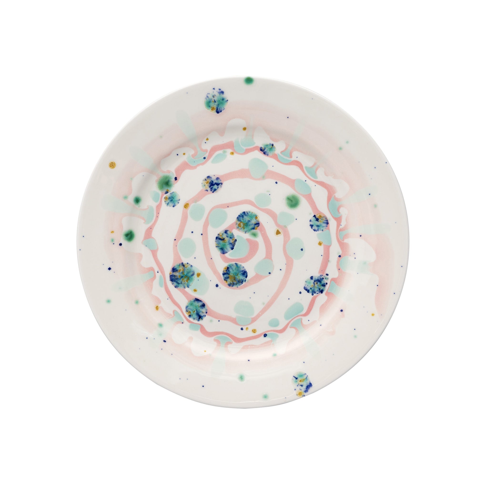 Winter Dessert Rim Plate