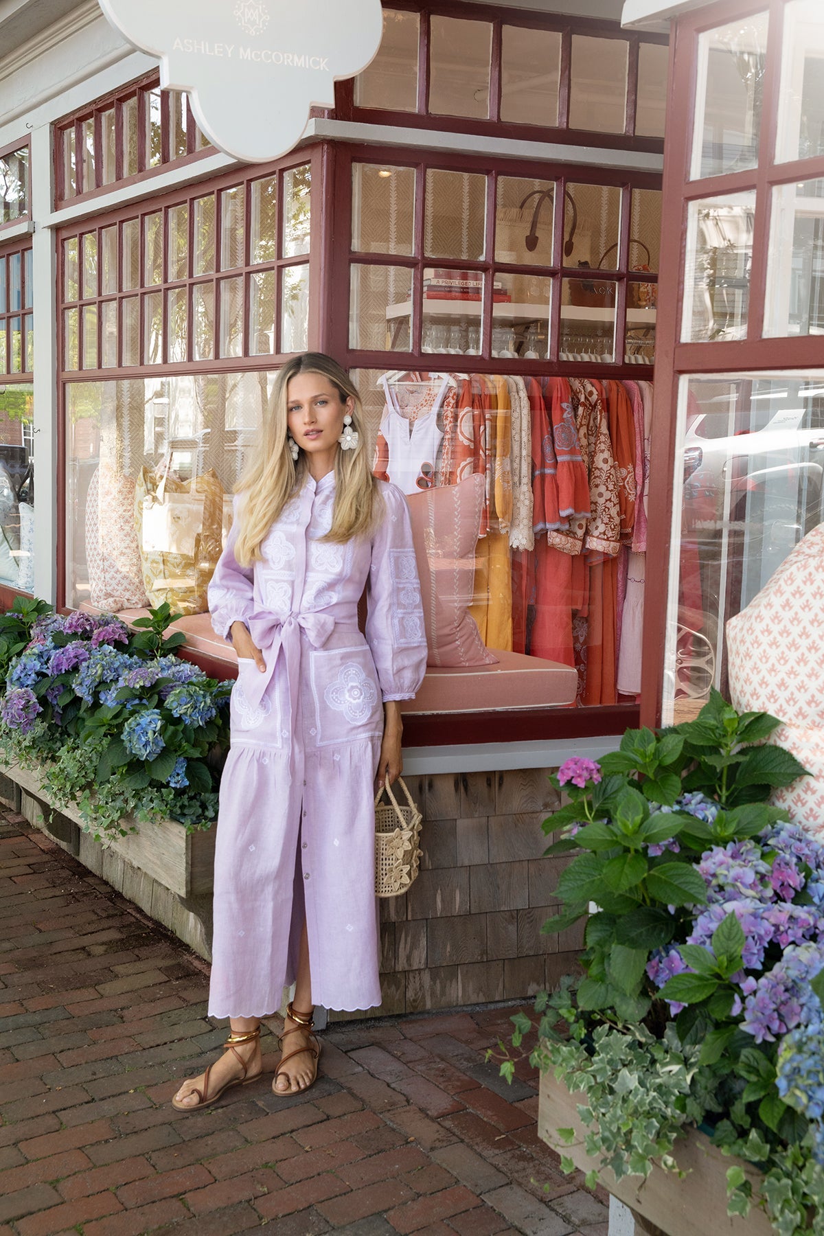 Wisteria Meadow Dress
