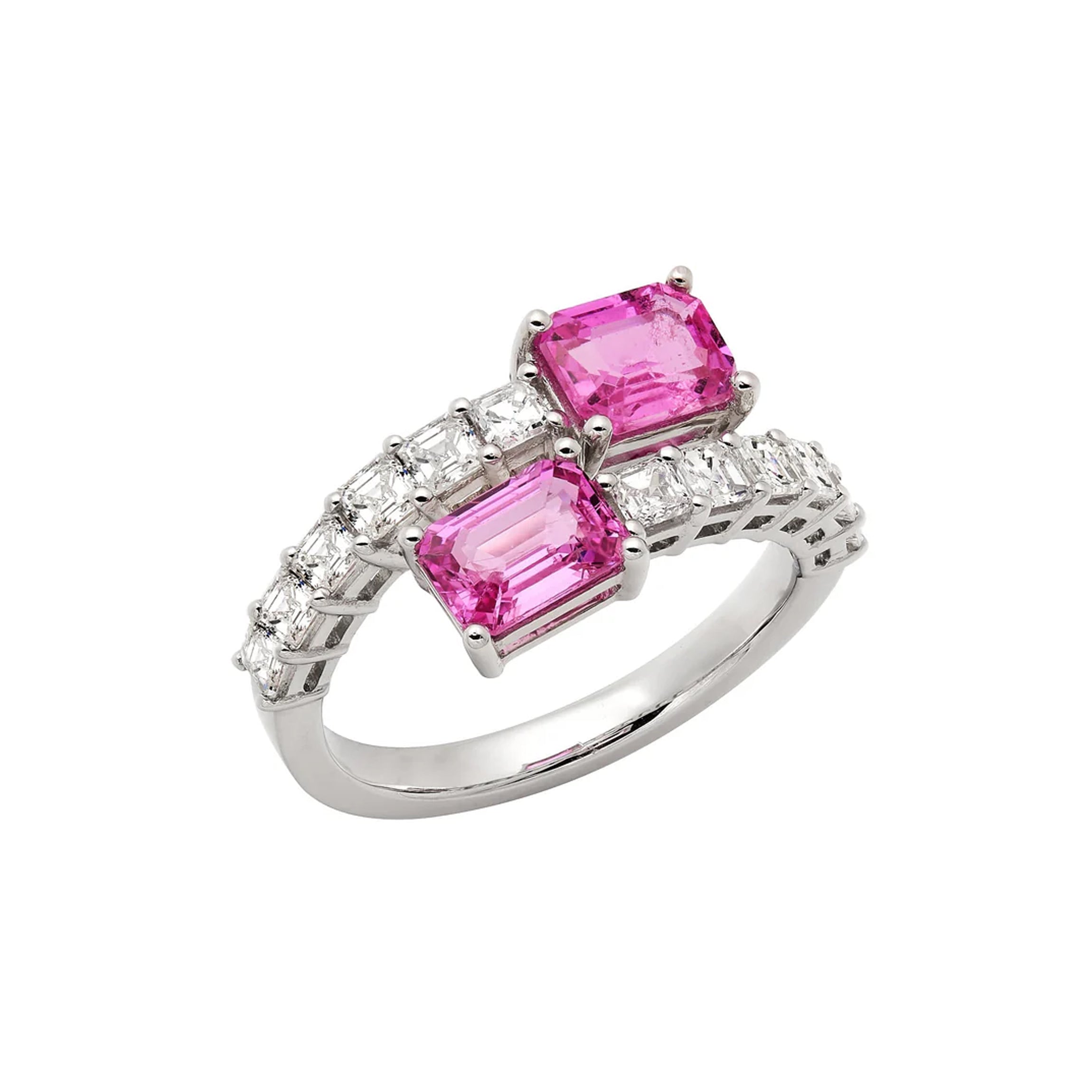 Wisteria Pink Sapphire Ring