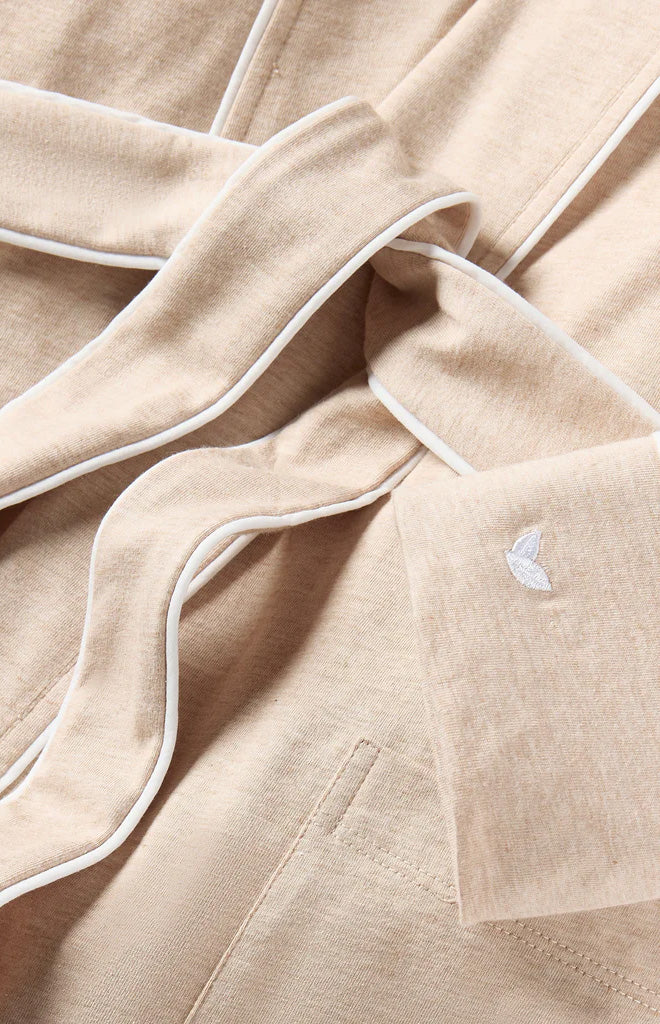 Women’s Pima Robe in Camel