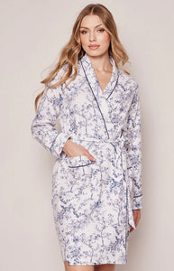 Women’s Twill Robe in Timeless Toile