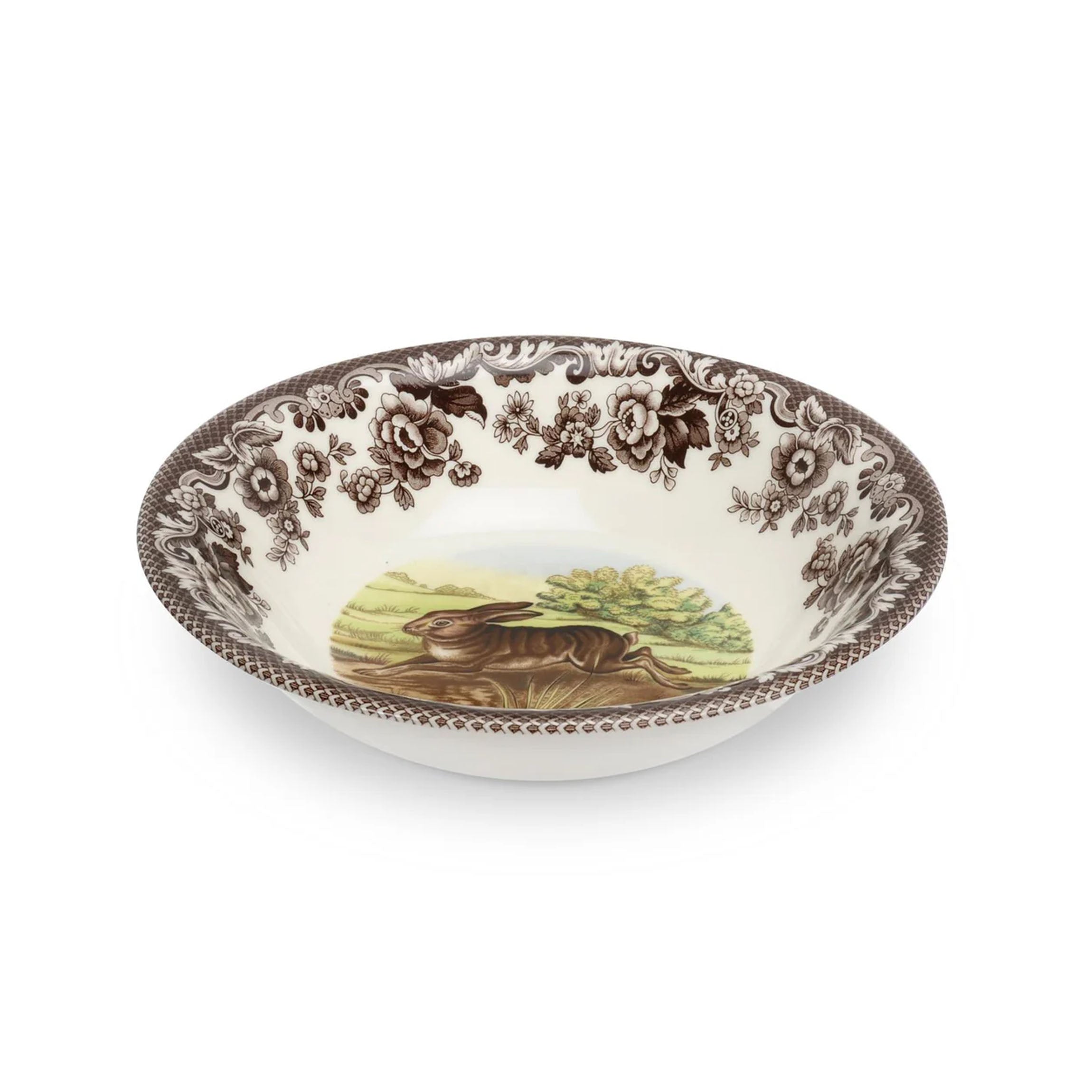 Woodland Ascot Cereal Bowl with Rabbit