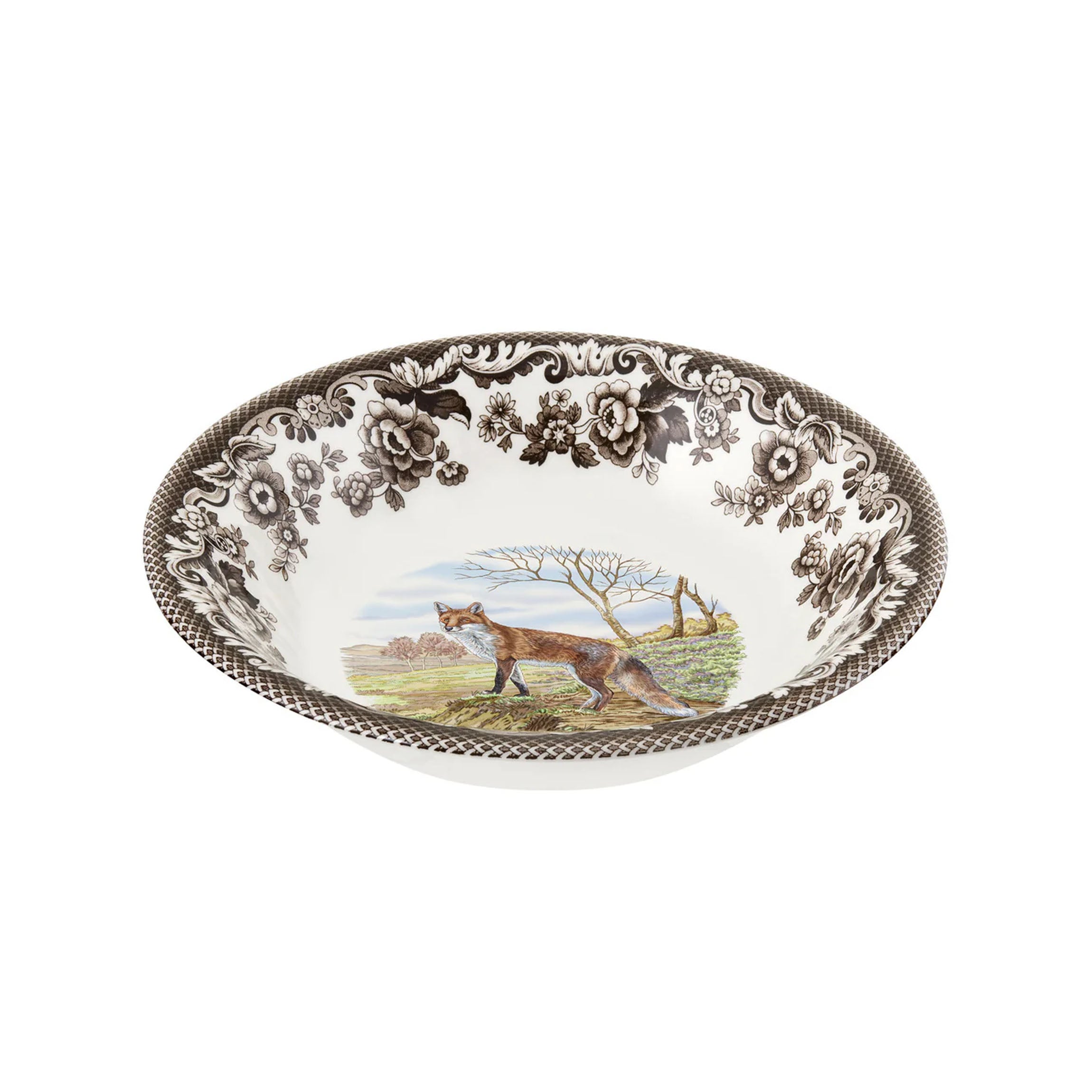 Woodland Ascot Cereal Bowl with Red Fox