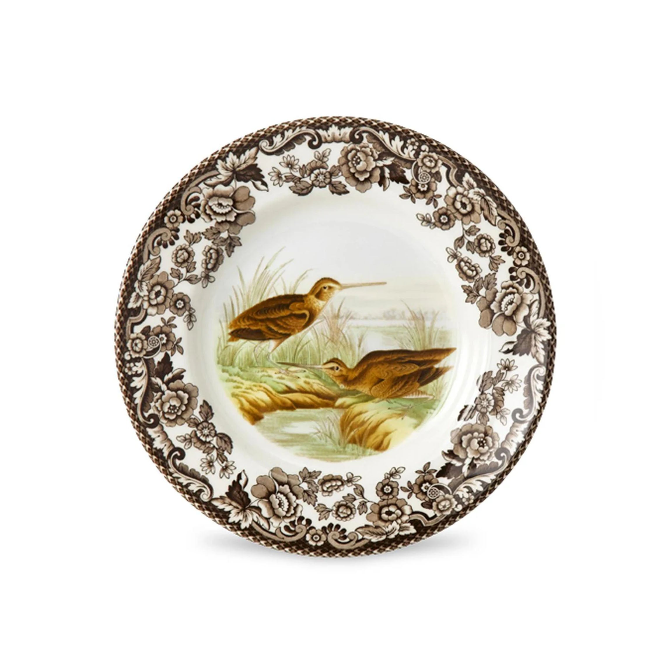 Woodland Bread & Butter Plate with Snipe