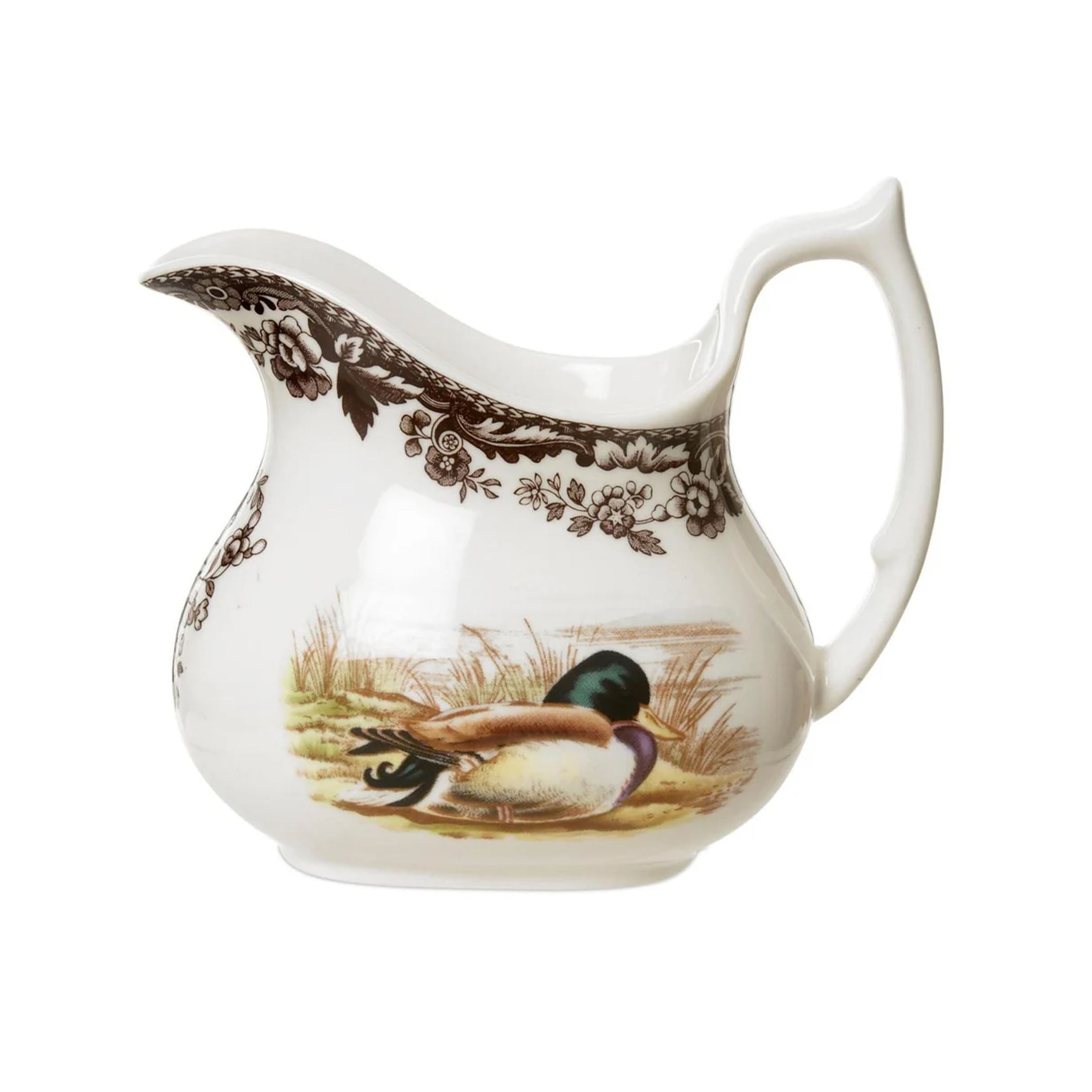 Woodland Creamer with Mallard