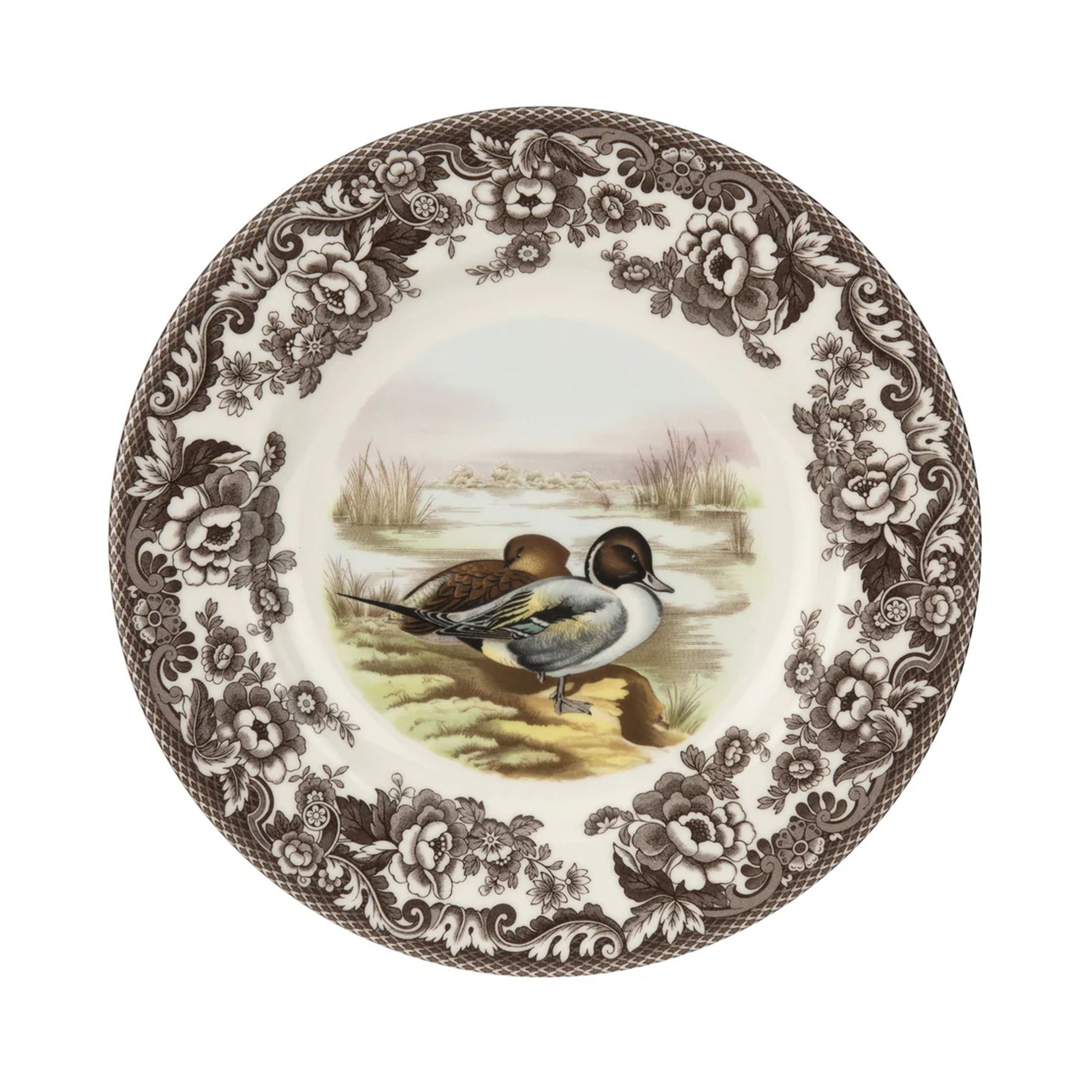 Woodland Dinner Plate with Pintail