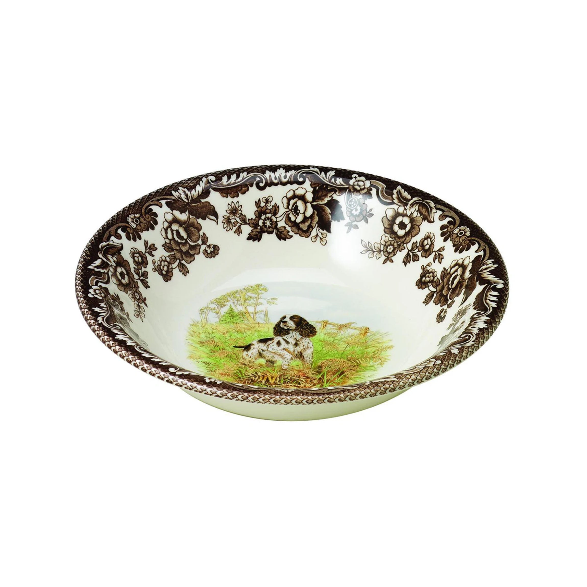 Woodland Dogs Ascot Cereal Bowl with Spaniel