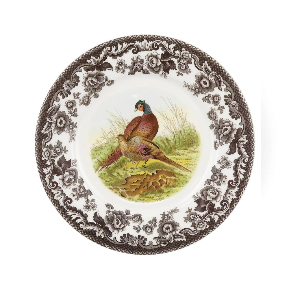 Woodland Luncheon Plate with Pheasant