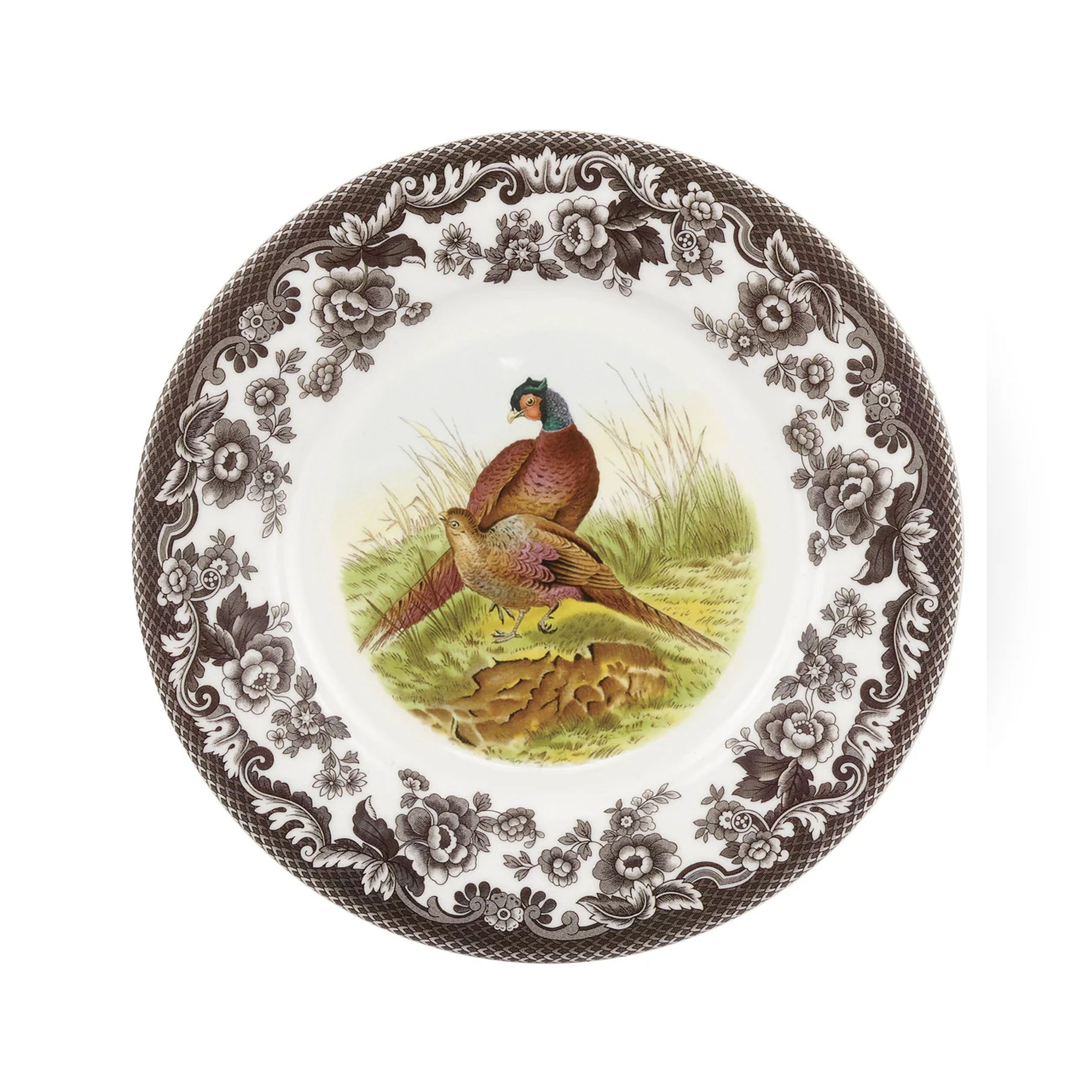 Woodland Luncheon Plate with Pheasant