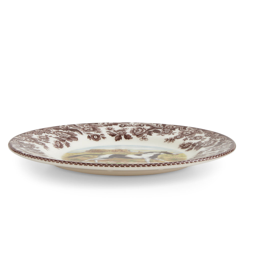 Woodland Salad Plate with Paint