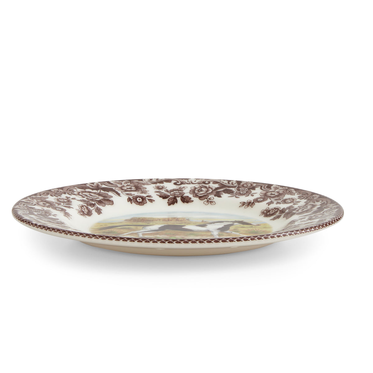 Woodland Salad Plate with Paint