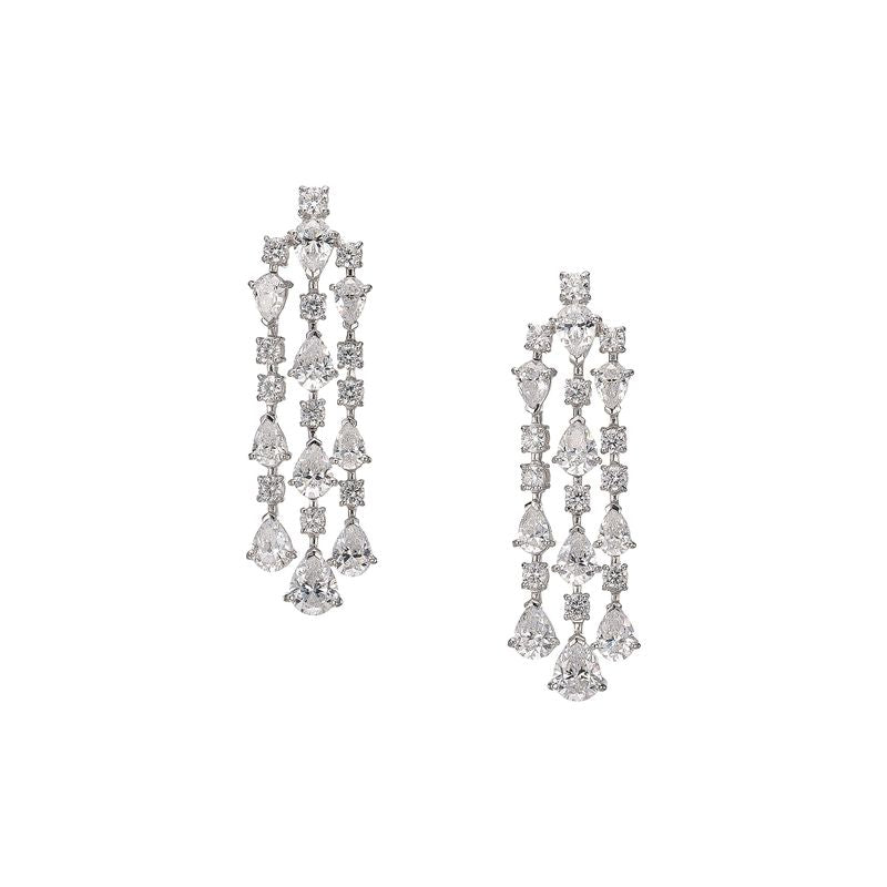 Orchid Cascade Earrings