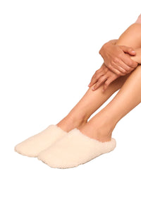 Sherpa Slipper in Ivory