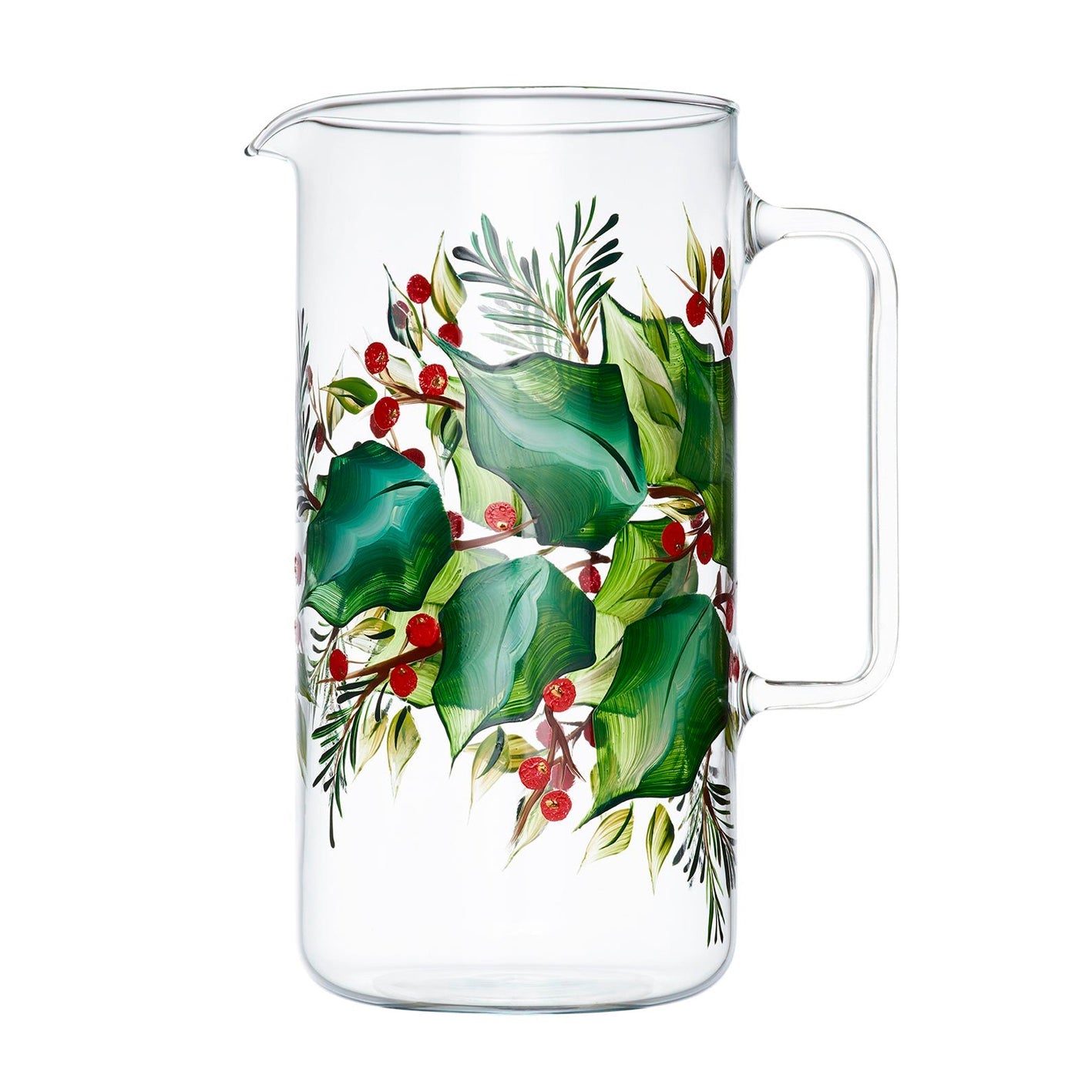 Holly Jug, Set of 6