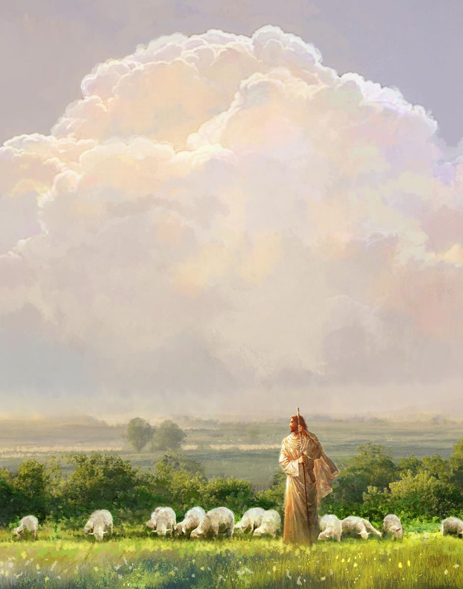 "I Shall Not Want" Painting